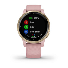 vívoactive® 4S (Light Gold avec bracelet silicone rose)