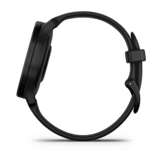 vívomove® Sport (Boîtier Gray avec bracelet en silicone noir)