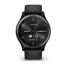 vívomove® Sport (Boîtier Gray avec bracelet en silicone noir)