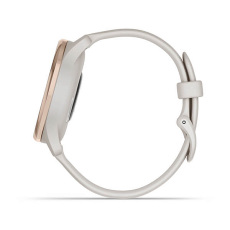 vívomove® Trend (Peach Gold avec bracelet silicone ivoire)